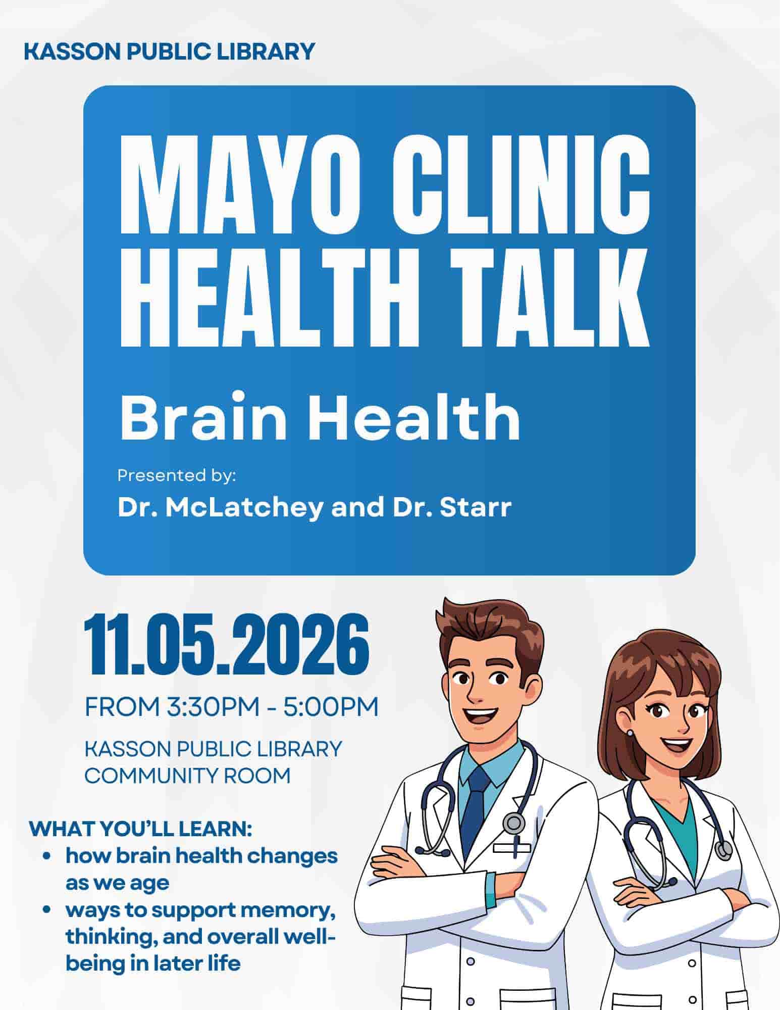 MayoHealthTalkBrainHealth