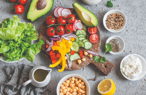 Mediterranean diet ingredients