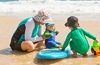 Family On Beach