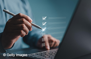 Hand checking virtual checklist